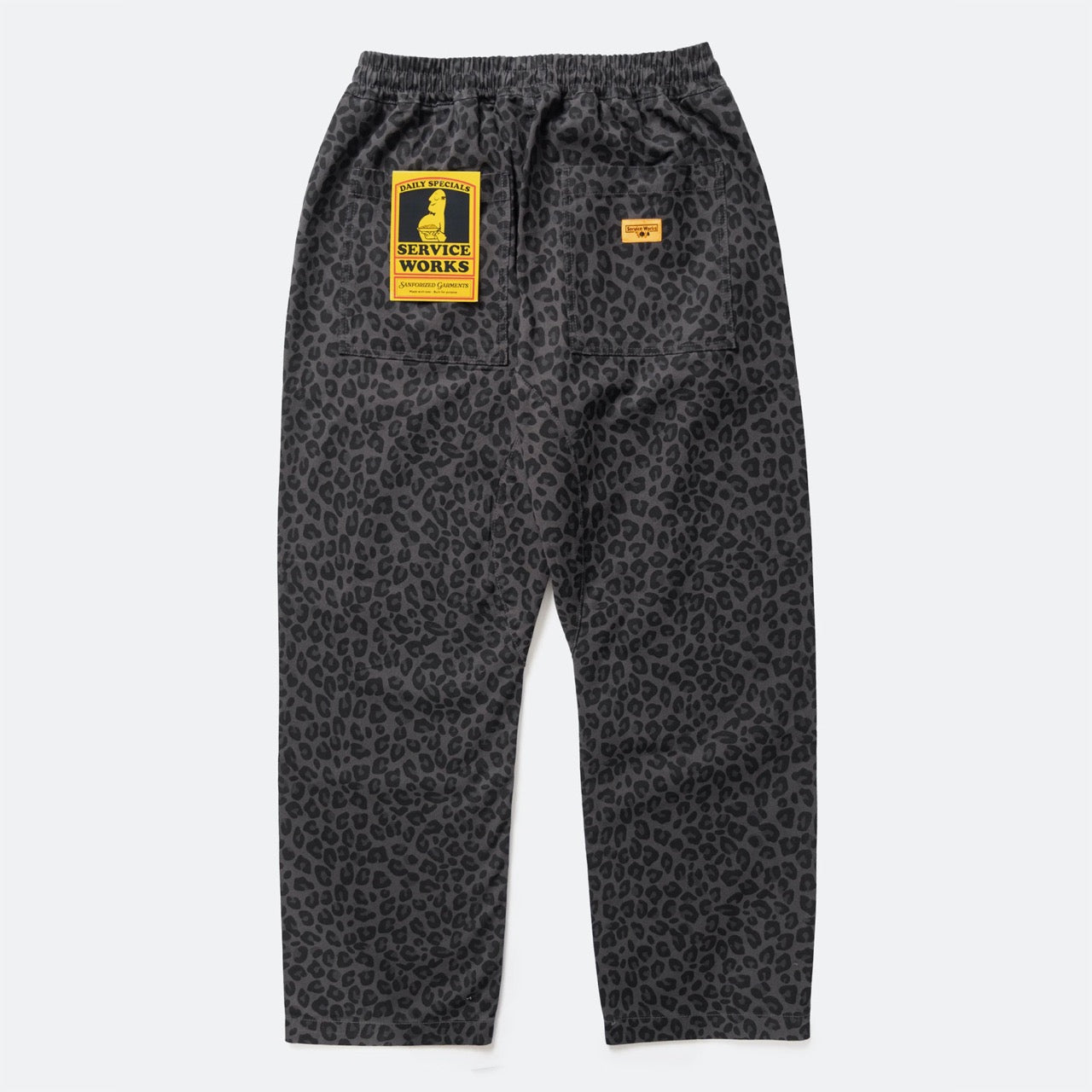Service Works - Easy Chef Pants - Black Leopard