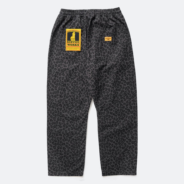 Service Works - Easy Chef Pants - Black Leopard