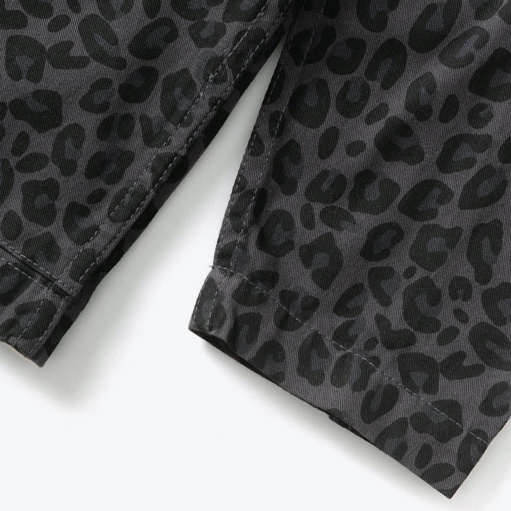 Service Works - Easy Chef Long Sleeve Shirt - Black Leopard