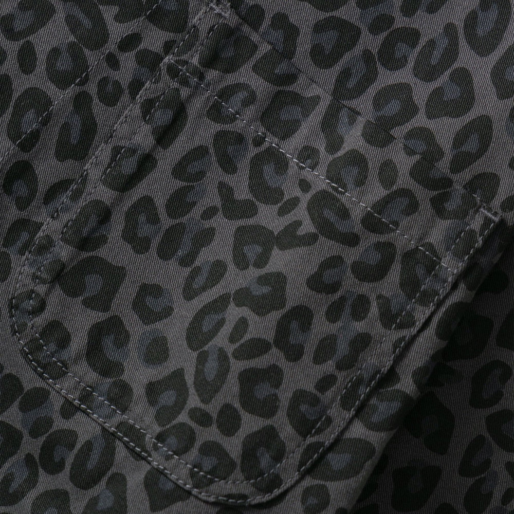 Service Works - Easy Chef Long Sleeve Shirt - Black Leopard