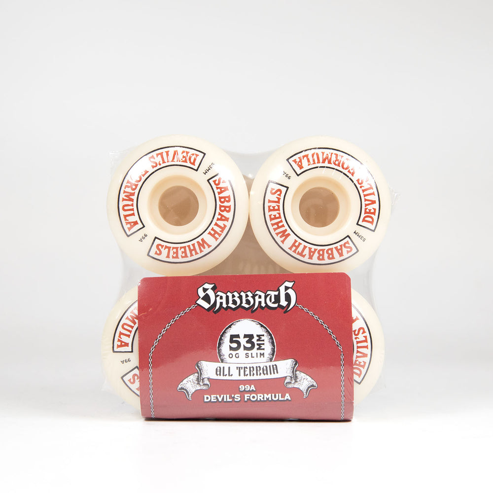 Sabbath Wheels - 53mm (99a) Rocker OG Slim Skateboard Wheels