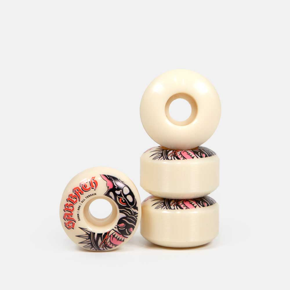 Sabbath Wheels - 53mm (99a) Hell Hound OG Slim Skateboard Wheels