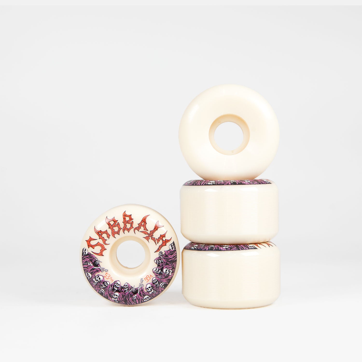 Sabbath Wheels - 53mm (99a) Rising Dead Conical Skateboard Wheels
