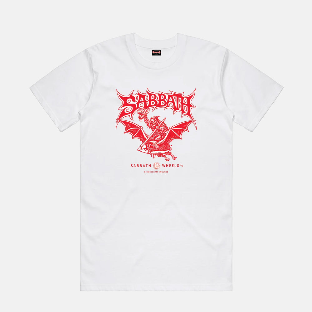 Sabbath Wheels - Decapitation T-Shirt - White