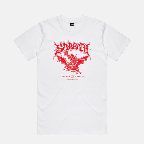 Sabbath Wheels - Decapitation T-Shirt - White