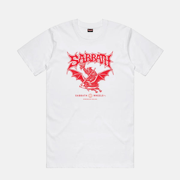 Sabbath Wheels - Decapitation T-Shirt - White
