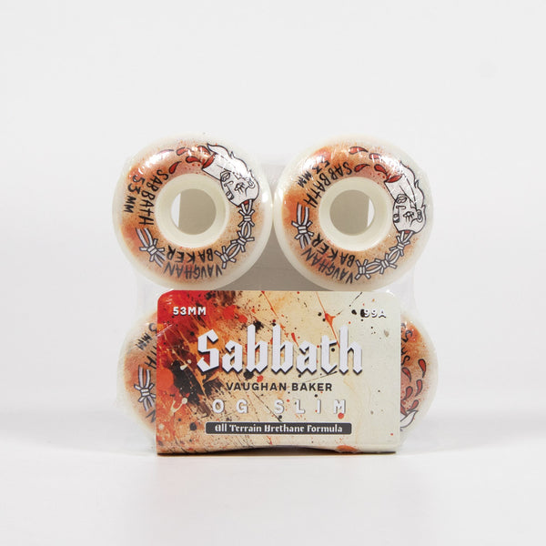 Sabbath Wheels - 53mm (99a) Vaughan Baker OG Slim Skateboard Wheels