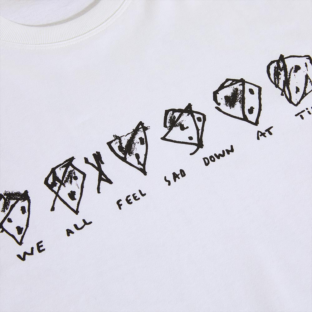 Polar Skate Co. - Sad At Times T-Shirt - White