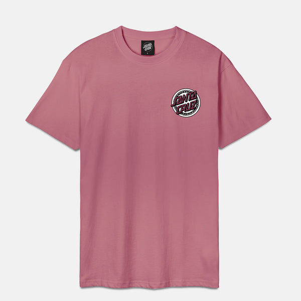 Santa Cruz - Dressen Rose Crew One T-Shirt - Dusty Rose