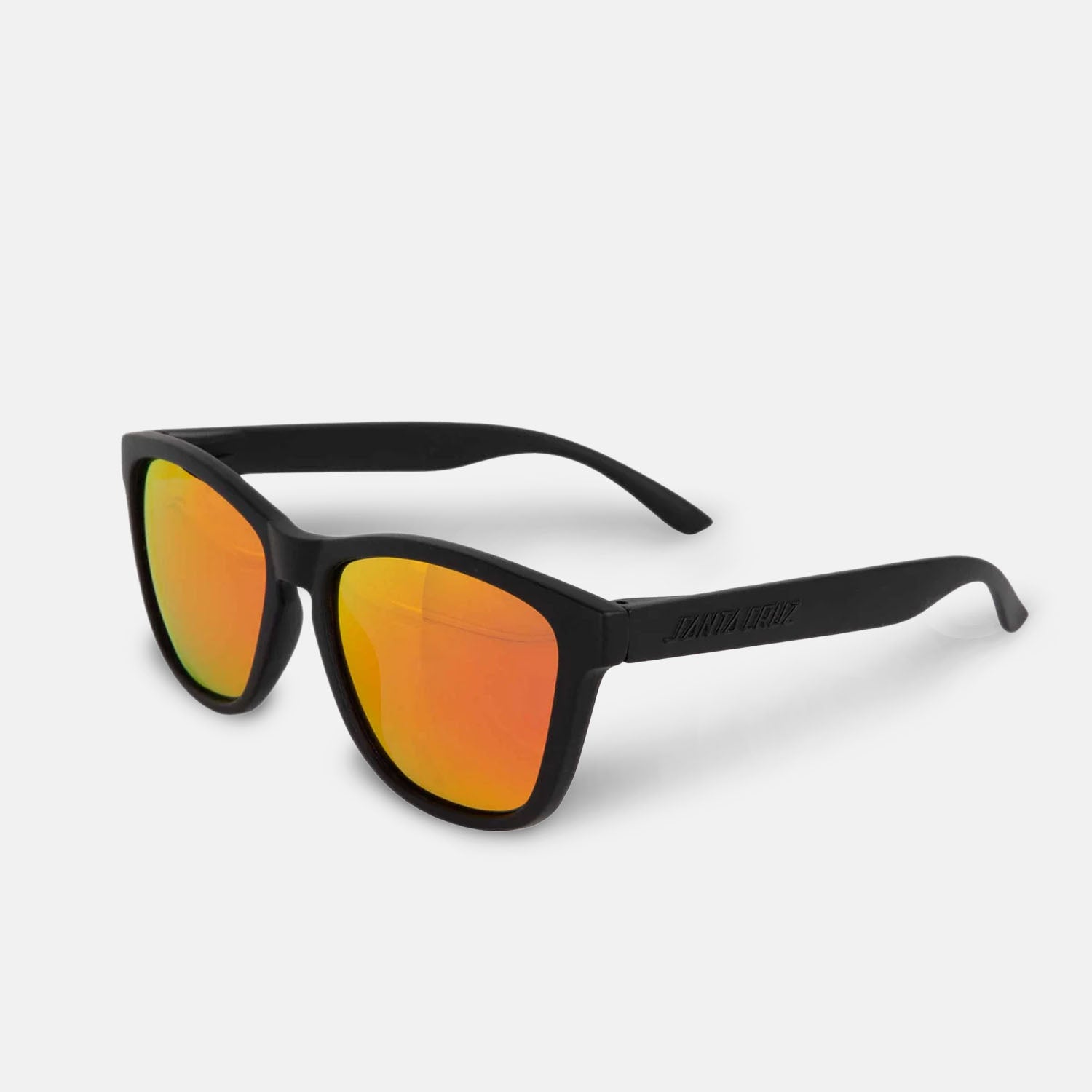 Santa Cruz - Boss Strip Sunglasses - Black / Orange