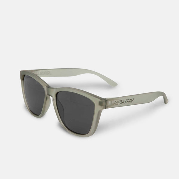 Santa Cruz - Boss Strip Sunglasses - Stone Grey / Black