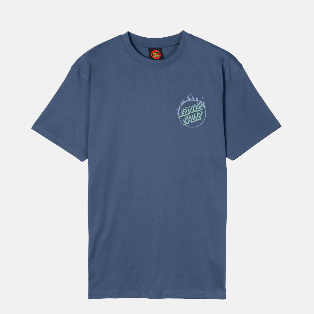 Santa Cruz - Burnt Opus Oversized T-Shirt - Heritage Blue