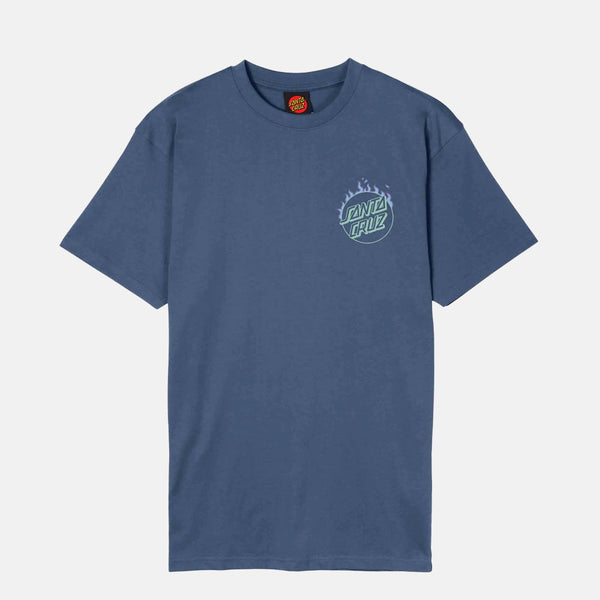 Santa Cruz - Burnt Opus Oversized T-Shirt - Heritage Blue