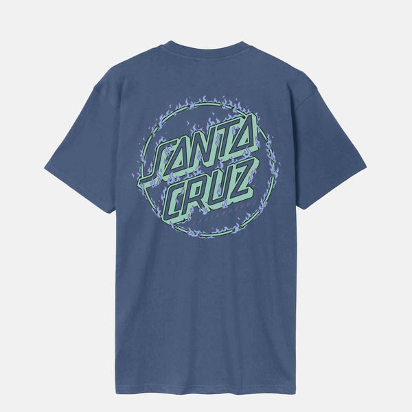 Santa Cruz - Burnt Opus Oversized T-Shirt - Heritage Blue