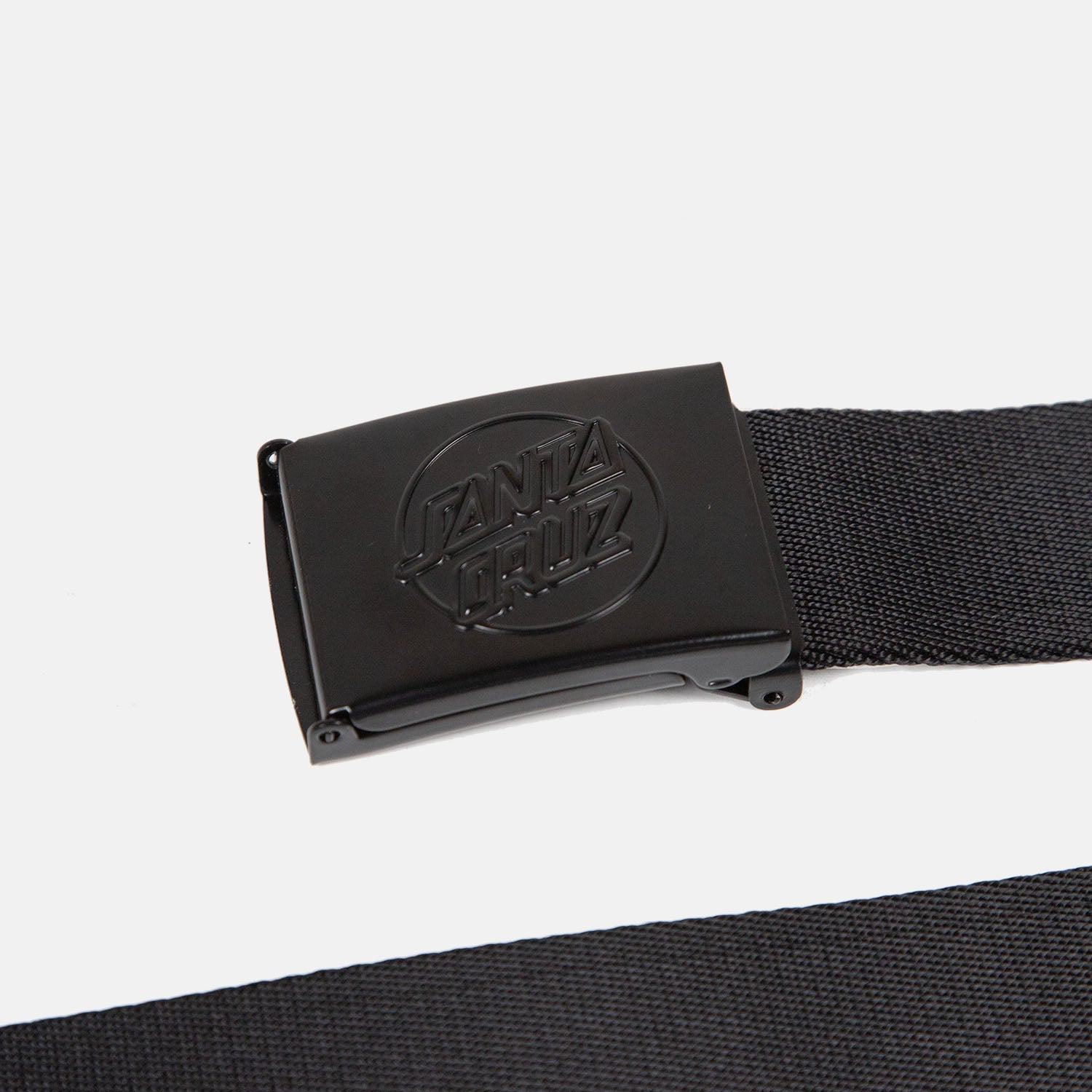 Santa Cruz - Opus Dot Embossed Belt - Black
