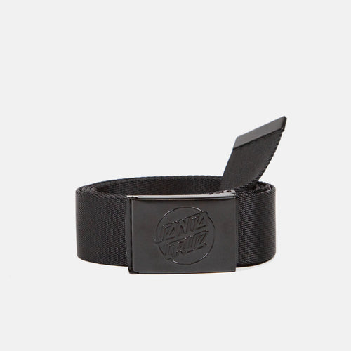Santa Cruz - Opus Dot Embossed Belt - Black