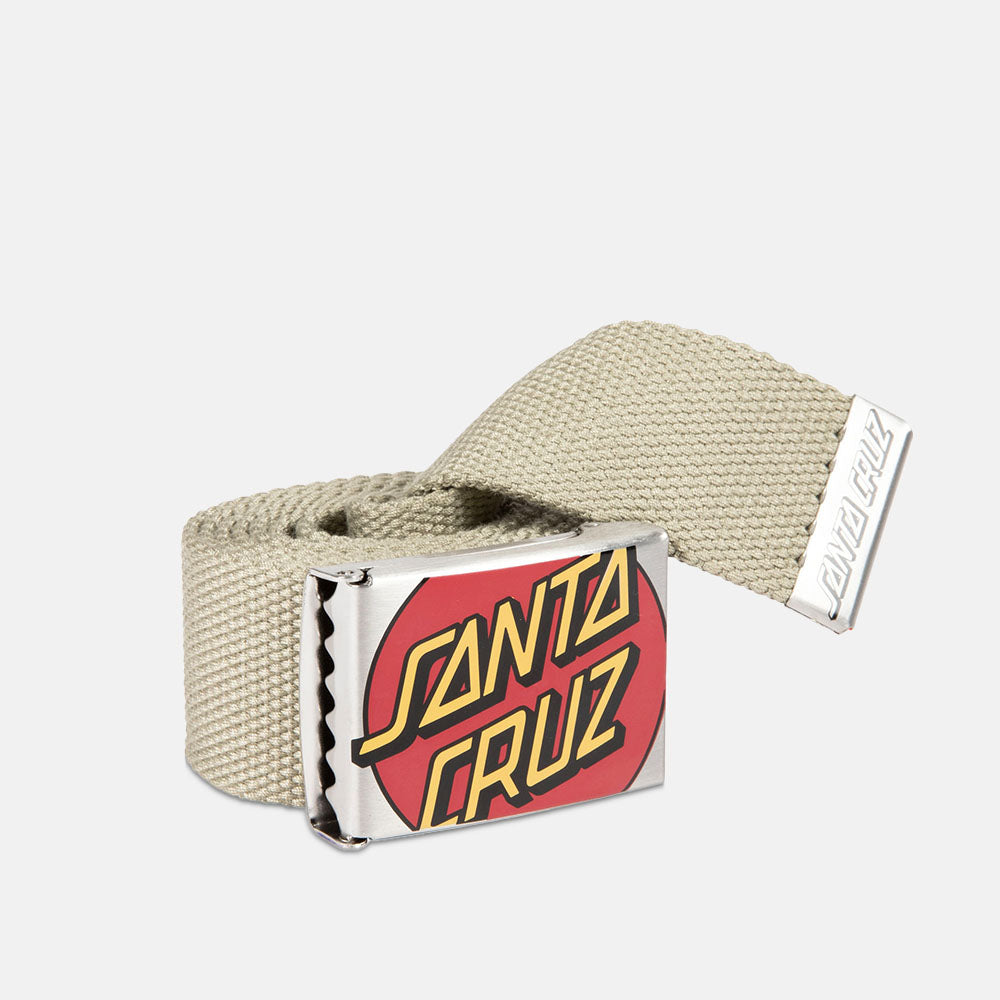 Santa Cruz - Crop Dot Belt - Stone Grey