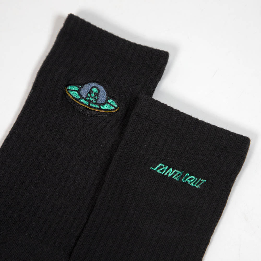 Santa Cruz - Winkowski UFO Strip Sock - Black