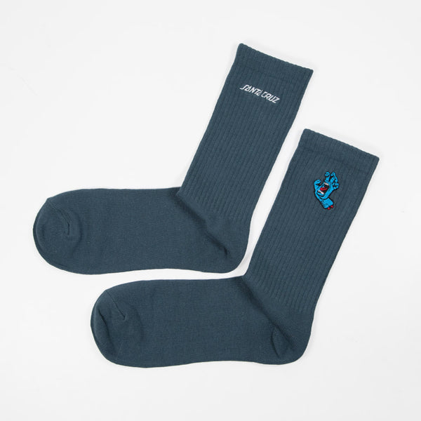 Santa Cruz - Screaming Mini Hand Sock - Storm Grey