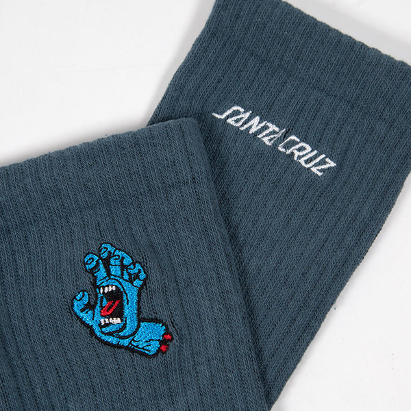 Santa Cruz - Screaming Mini Hand Sock - Storm Grey