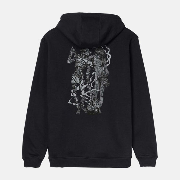 Santa Cruz - Wooten Duo Dot Zip Hooded Sweatshirt - Black