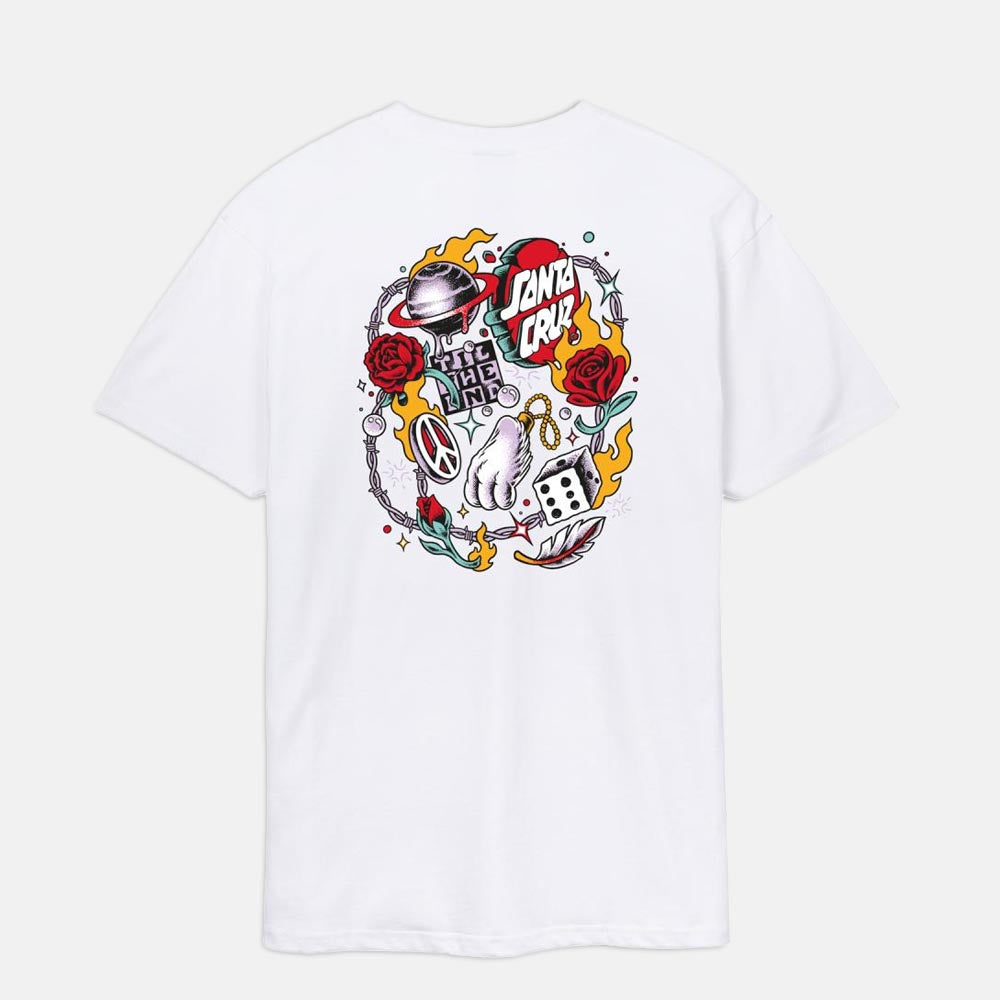 Santa Cruz - Lucky Day T-Shirt - White