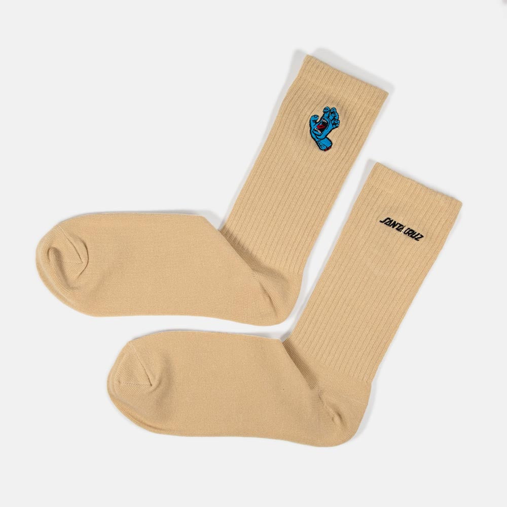 Santa Cruz - Screaming Mini Hand Sock - Blond Wood