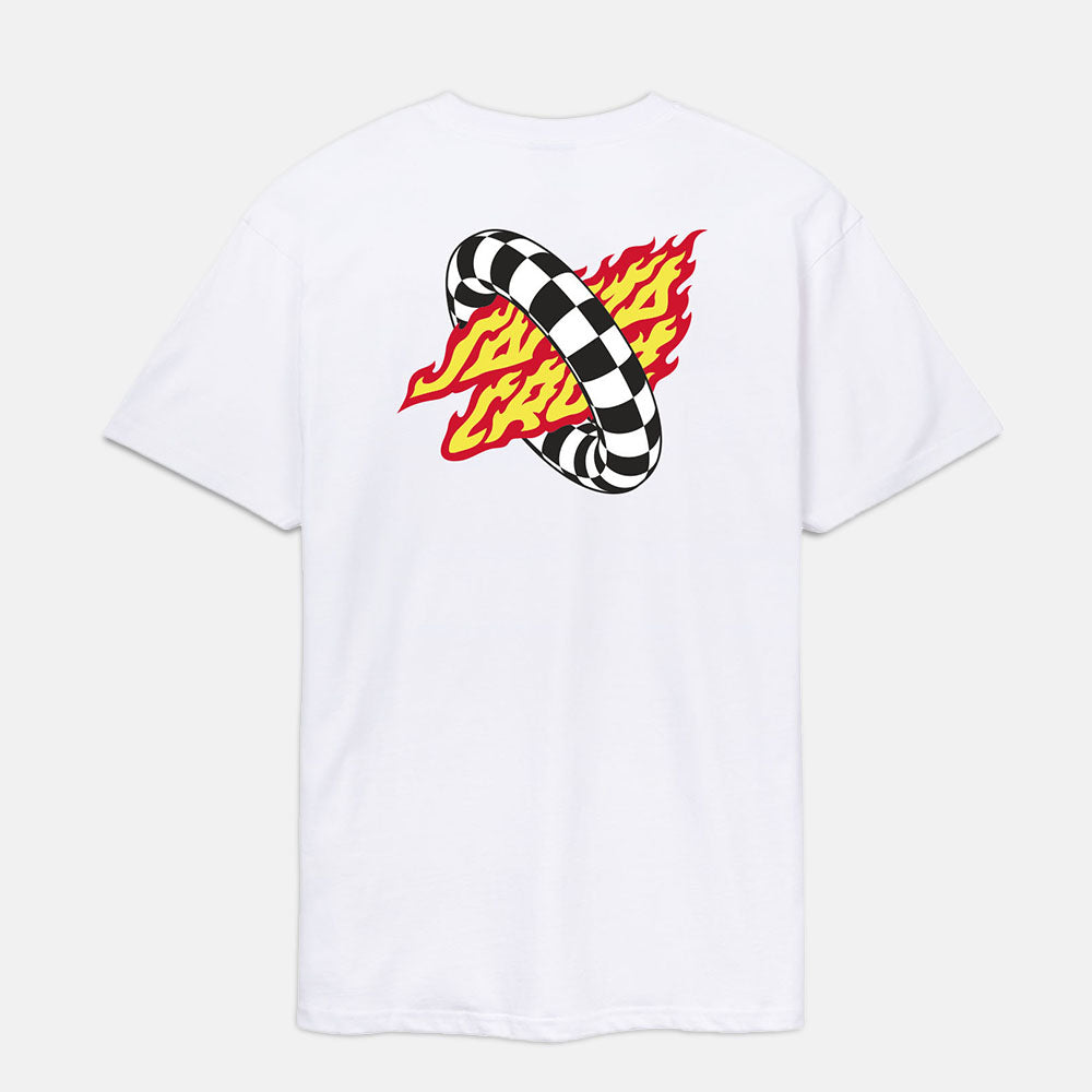 Santa Cruz - Goal Flame T-Shirt - White