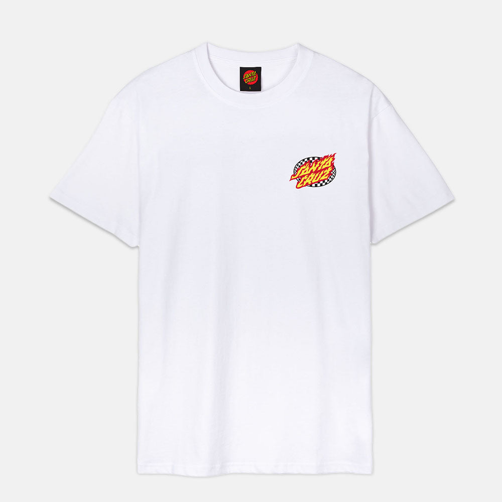 Santa Cruz - Goal Flame T-Shirt - White