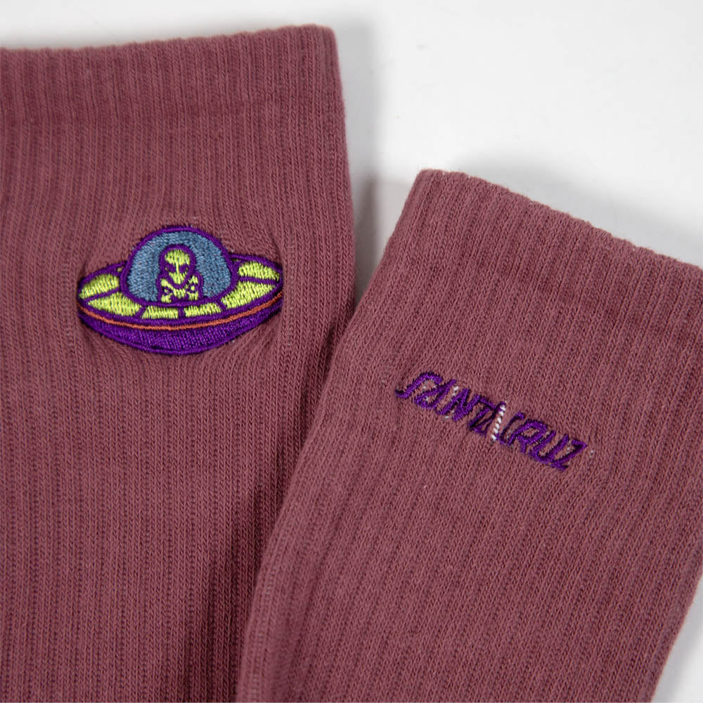 Santa Cruz - Winkowski UFO Strip Sock - Universal Pink