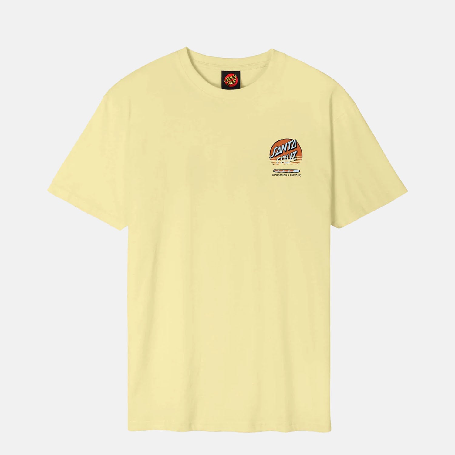 Santa Cruz - Self Destruct T-Shirt - Custard