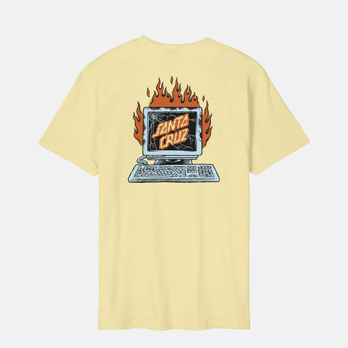 Santa Cruz - Self Destruct T-Shirt - Custard