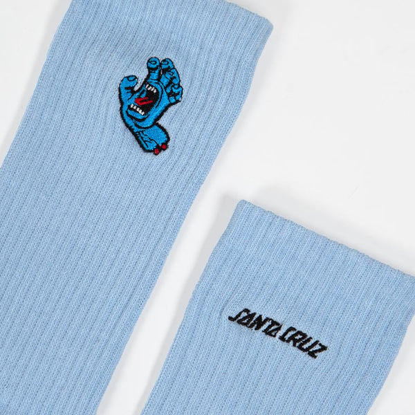 Santa Cruz - Screaming Mini Hand Sock - Fresh Blue