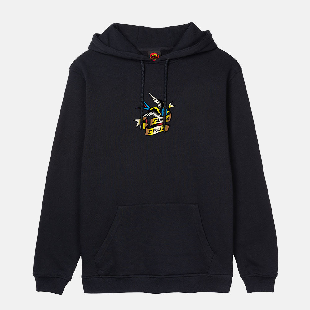 Santa Cruz - Sommer Sparrow Hooded Sweatshirt - Black