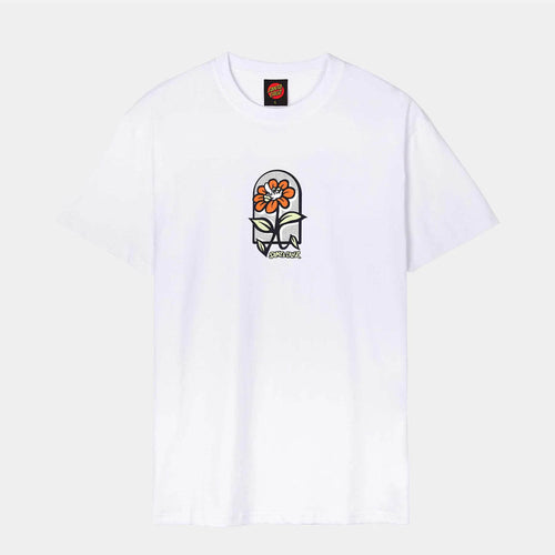 Santa Cruz - Delfino Flower Guy T-Shirt - White