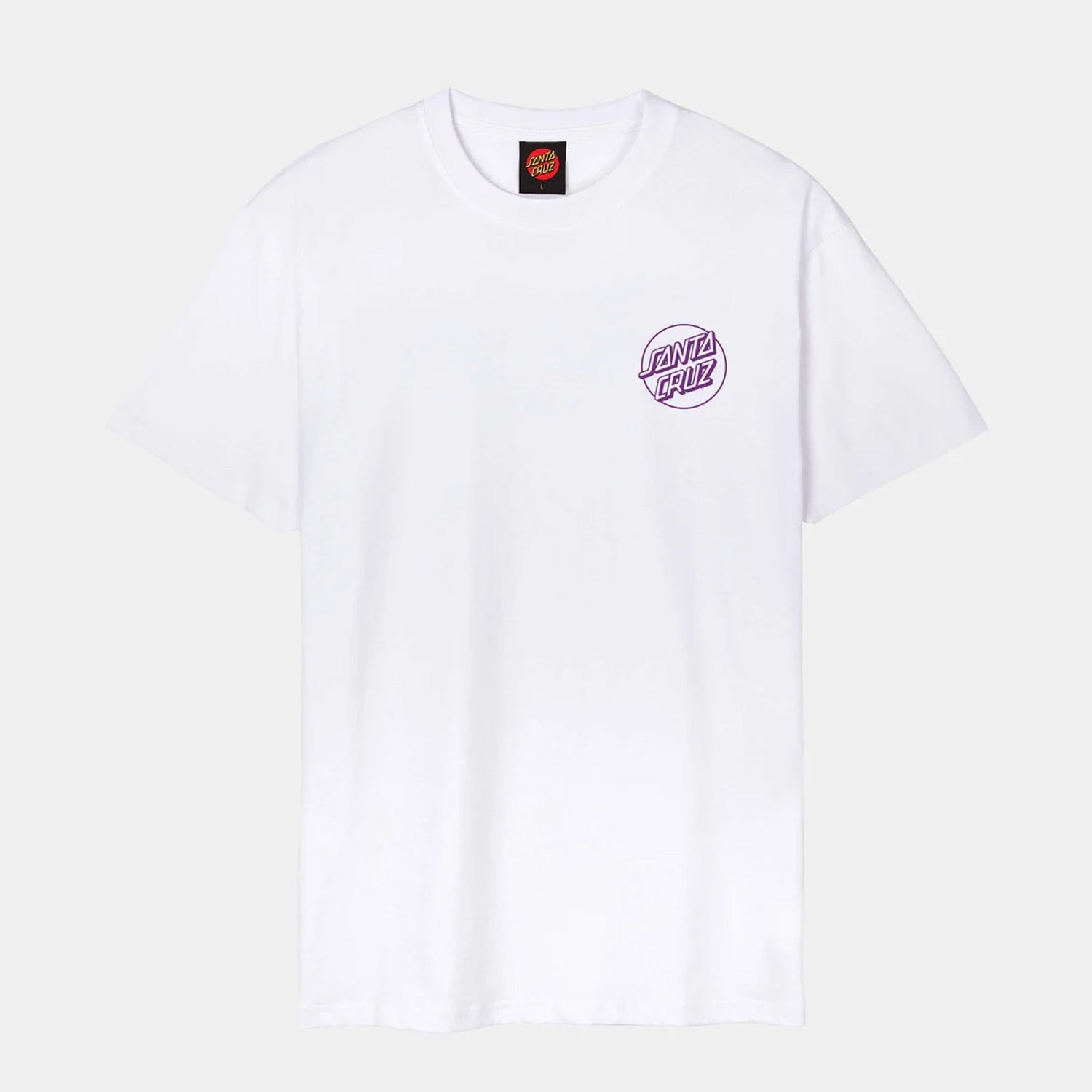 Santa Cruz - Forging Dot T-Shirt - White