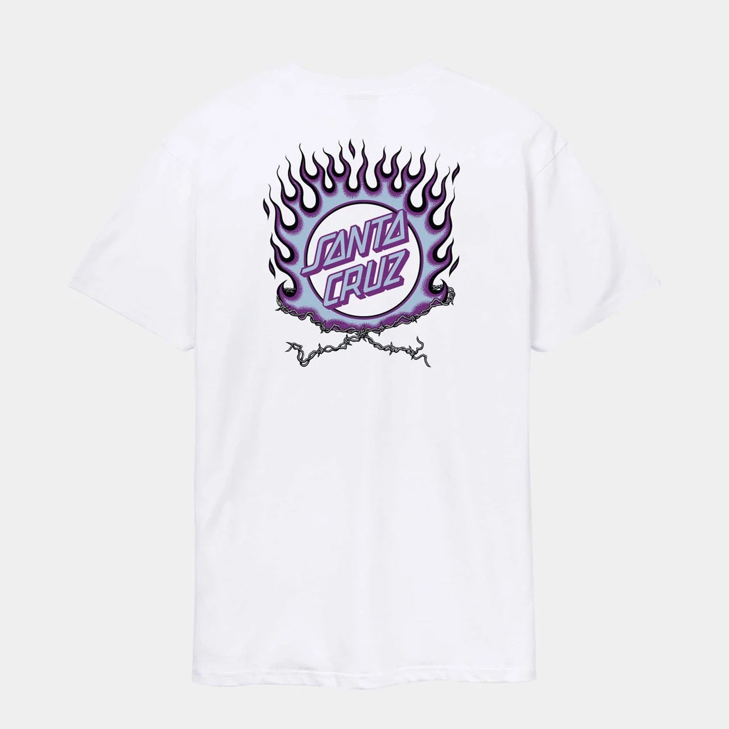 Santa Cruz - Forging Dot T-Shirt - White