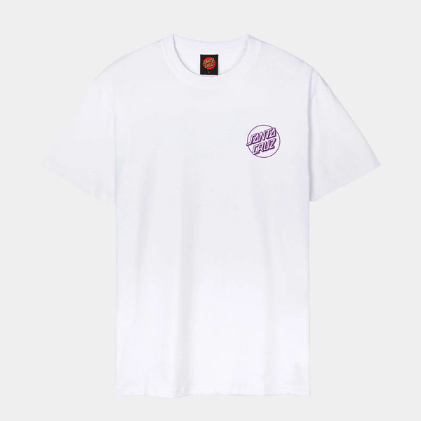 Santa Cruz - Forging Dot T-Shirt - White