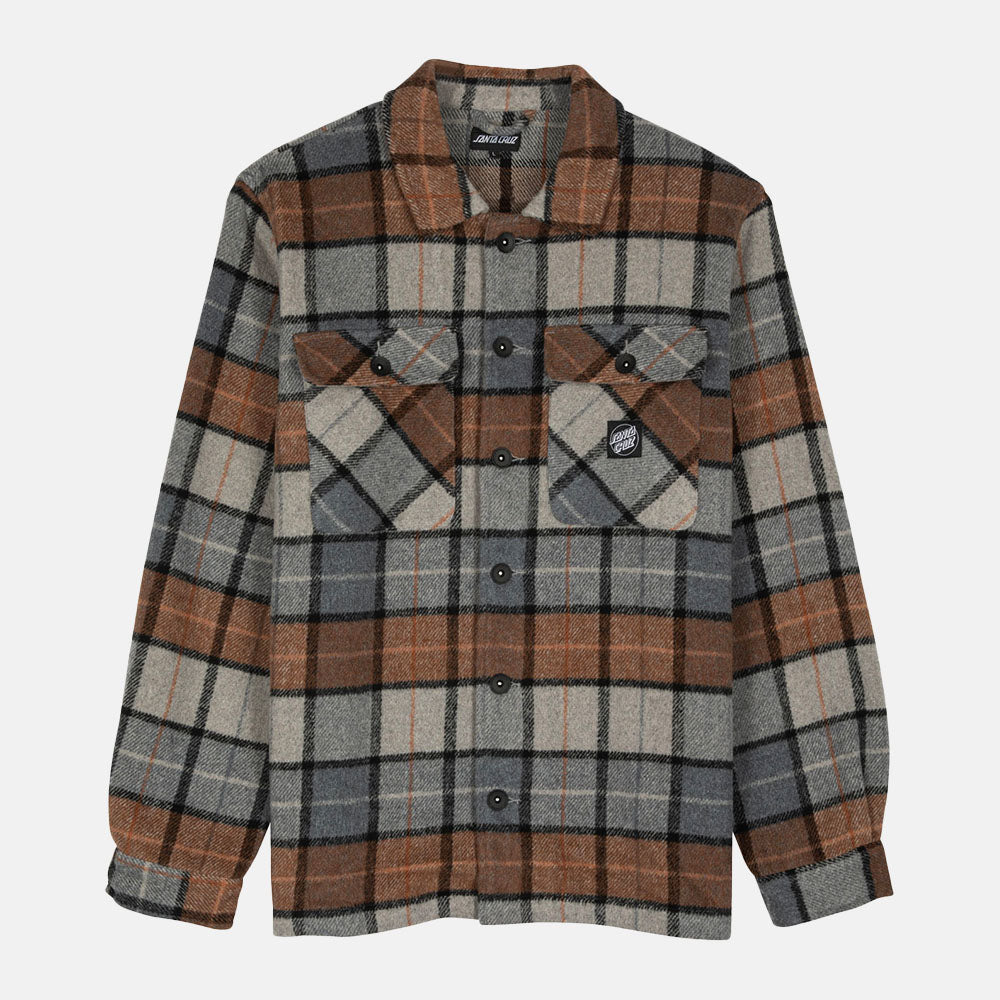 Santa Cruz - Lodge Shirt - Stone Check