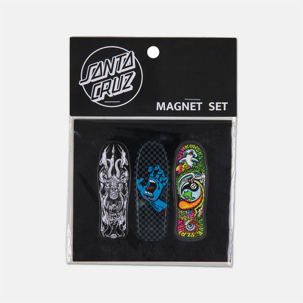 Santa Cruz - Accessories Deck Series 1 Magnet Set - Assorted