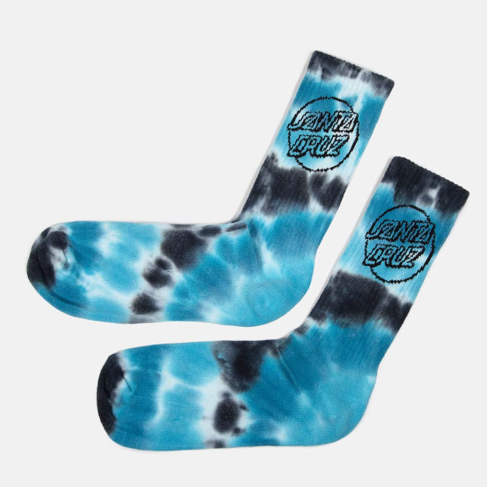 Santa Cruz - Opus Dot Socks - Blue Rainbow