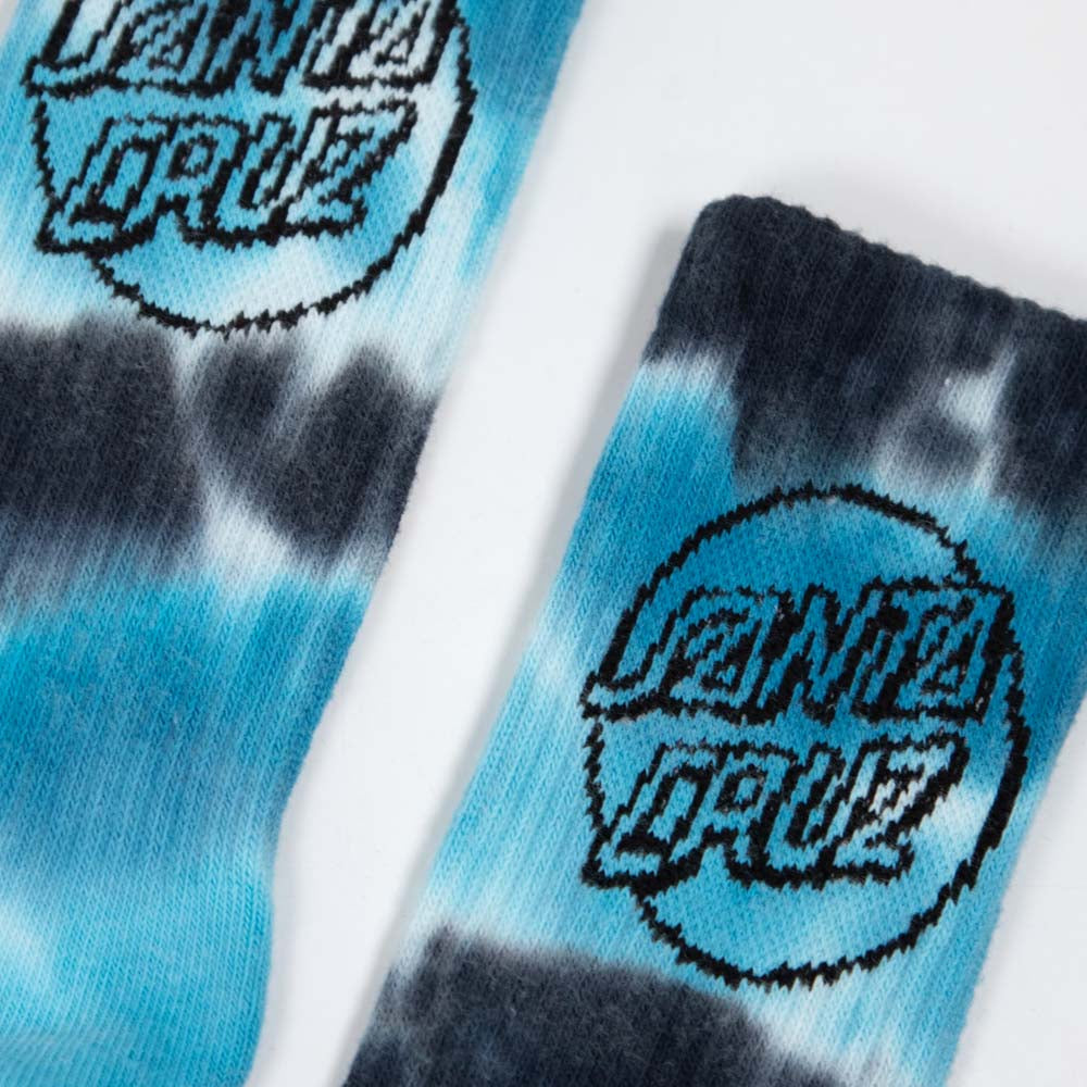 Santa Cruz - Opus Dot Socks - Blue Rainbow