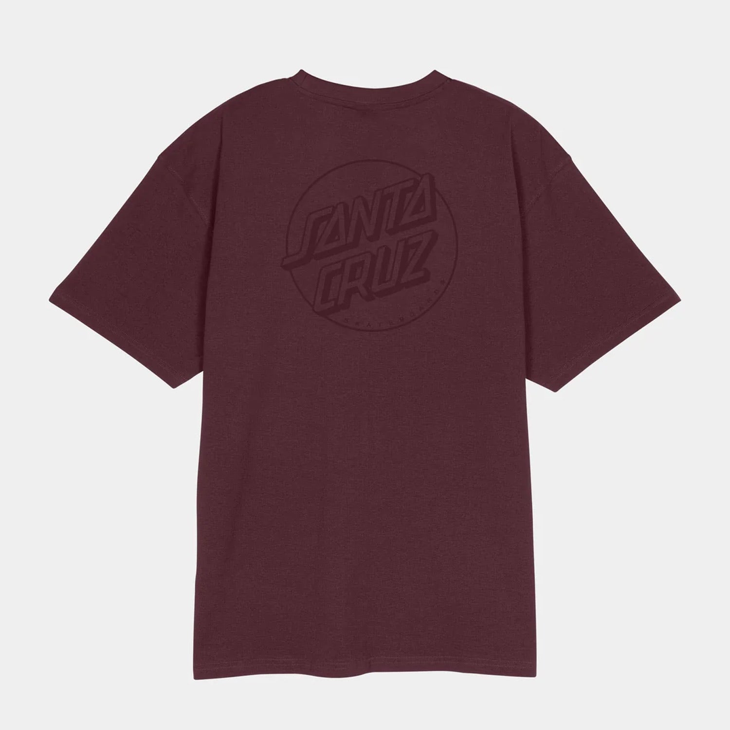 Santa Cruz - Tonal Opus Dot Stripe T-Shirt - Dark Plum