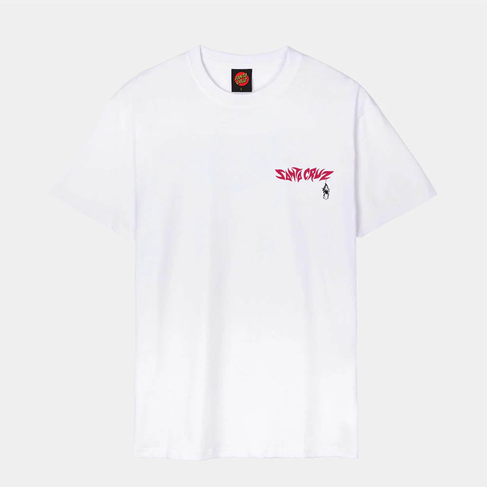 Santa Cruz - Pace Torch Bones T-Shirt - White