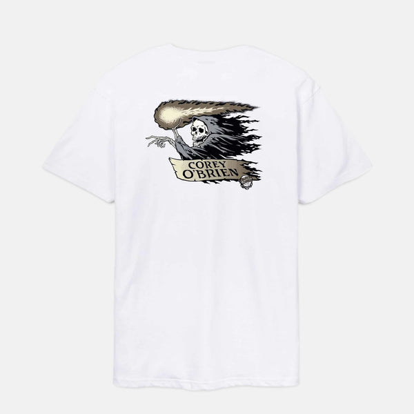 Santa Cruz - O'Brien Scream Reaper T-Shirt - White