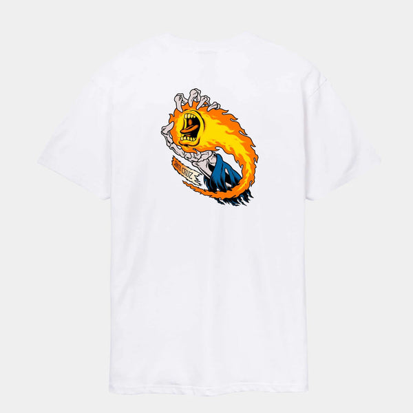 Santa Cruz - O'Brien Scream Reaper T-Shirt - White