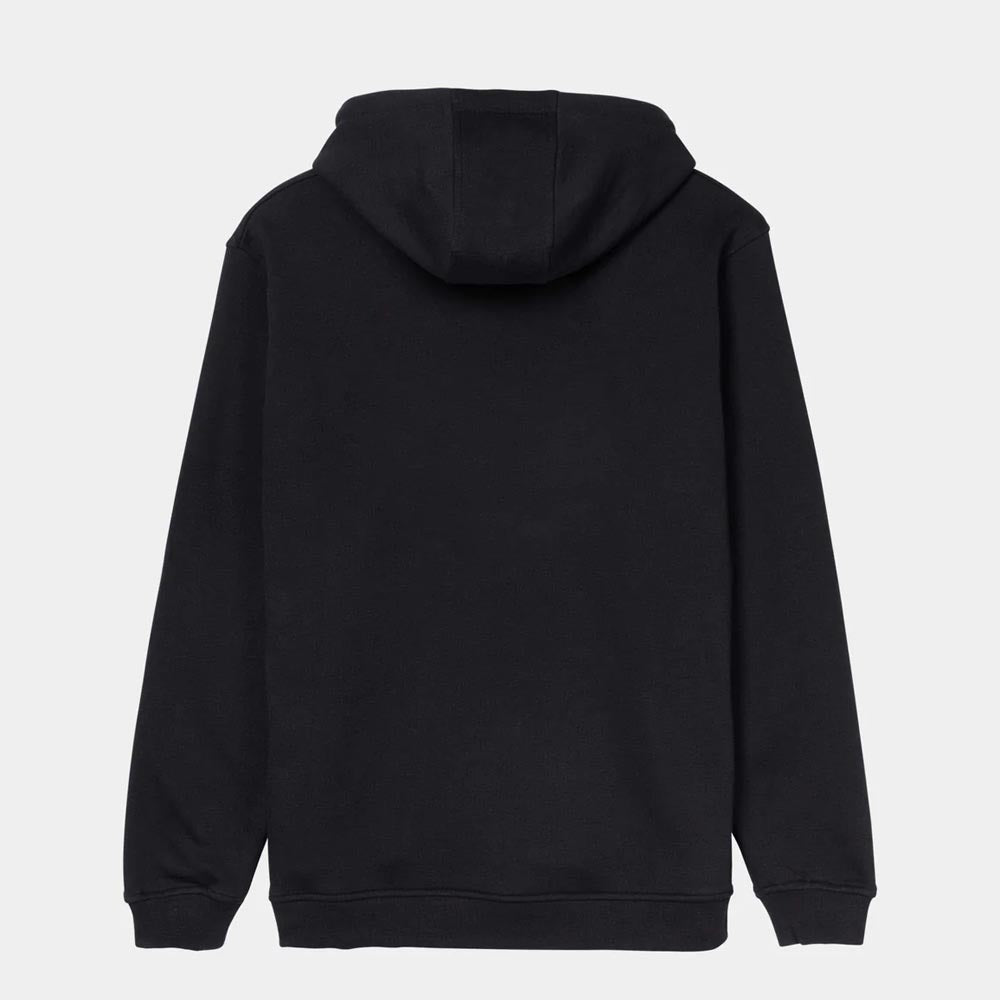 Santa Cruz - Screaming Flame Front Hooded Sweatshirt - Black