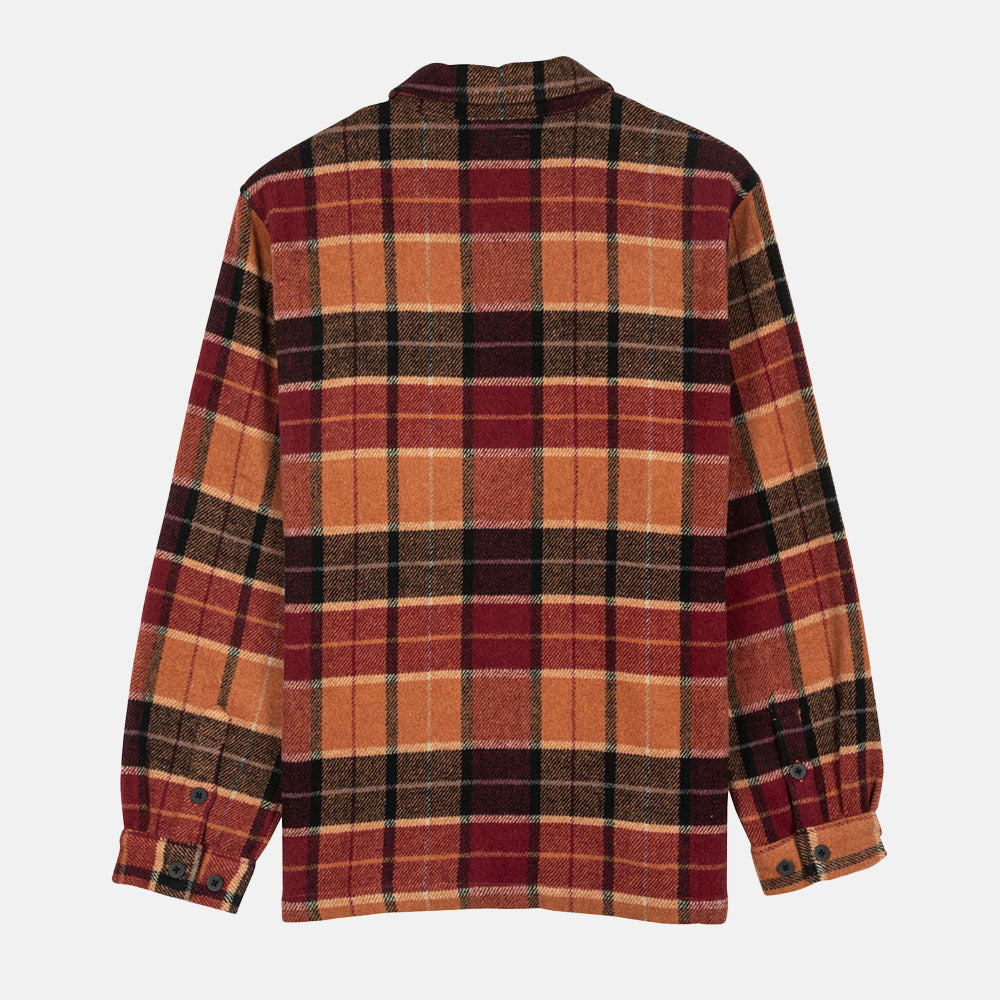 Santa Cruz - Lodge Shirt - Burnt Orange Check