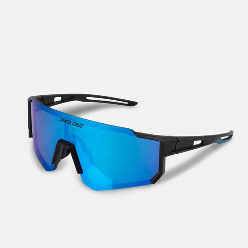 Santa Cruz - Strip Racer Sunglasses - Black / Blue / Blue
