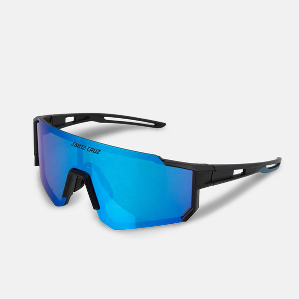 Santa Cruz - Strip Racer Sunglasses - Black / Blue / Blue